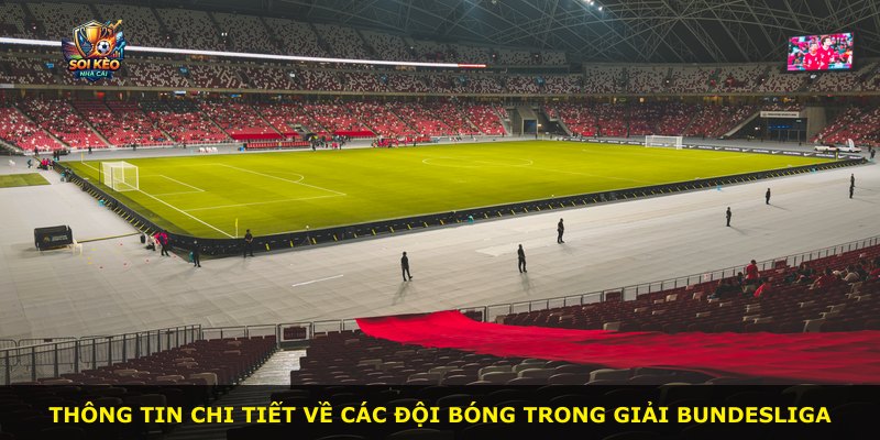 Thông tin chi tiết về các đội bóng trong giải Bundesliga