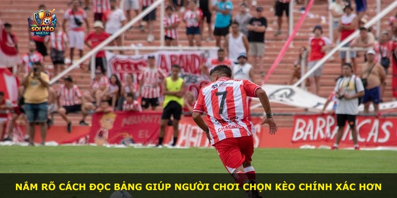 Nắm rõ cách đọc bảng giúp người chơi chọn kèo chính xác hơn