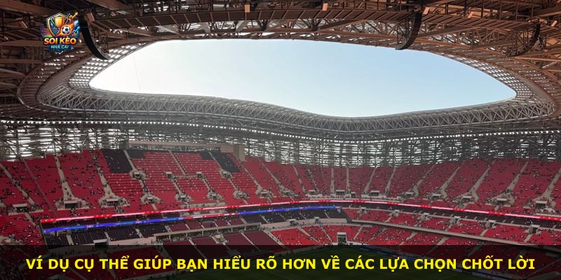 Ví dụ cụ thể giúp bạn hiểu rõ hơn về các lựa chọn chốt lời