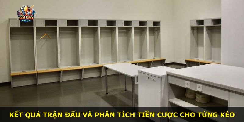 Kết quả trận đấu và phân tích tiền cược cho từng kèo