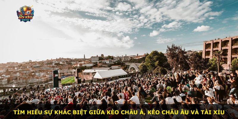 Tìm hiểu sự khác biệt giữa kèo châu Á, kèo châu Âu và tài xỉu